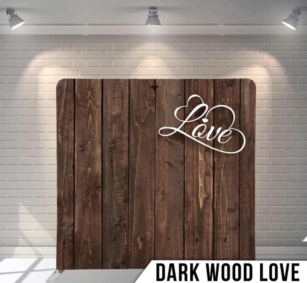 Dark Wood Love backdrop image