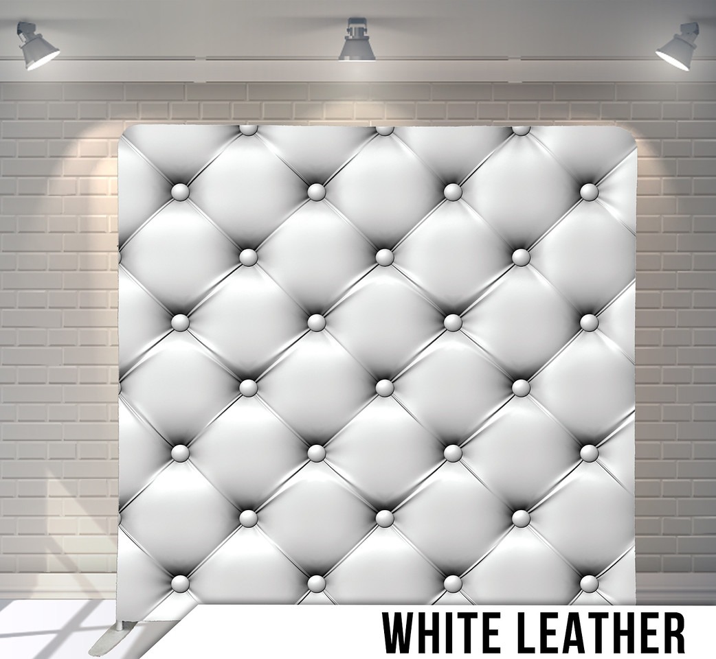 white leather backdrop image