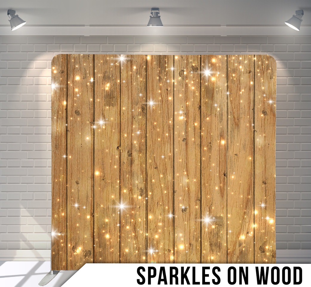 wood sparkles backdrop image