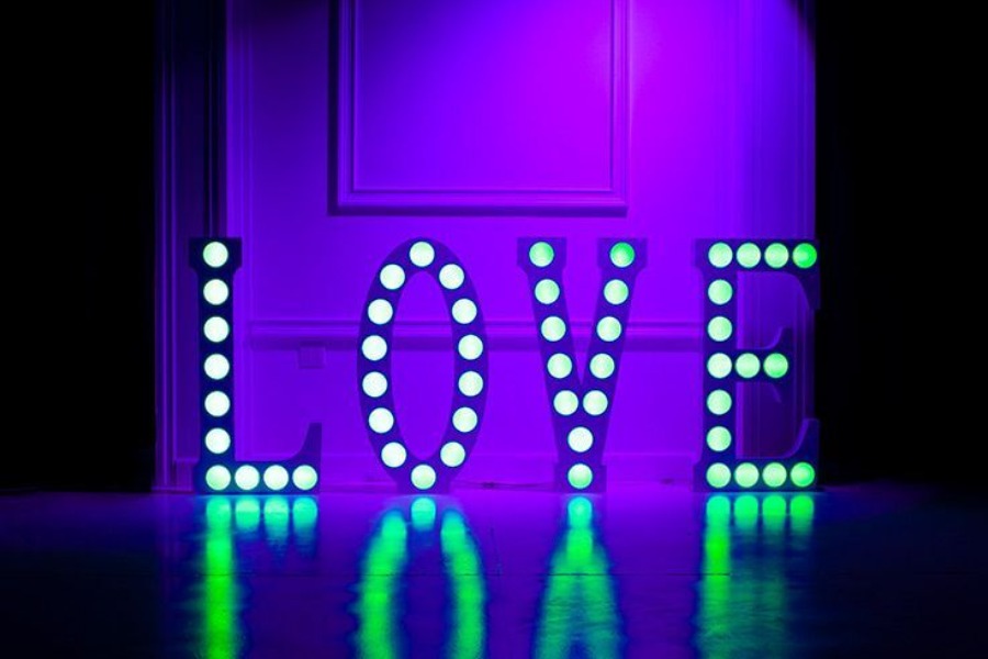 Large Love Decor Letters